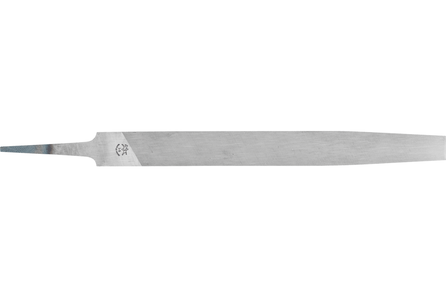 Mill saw files flat