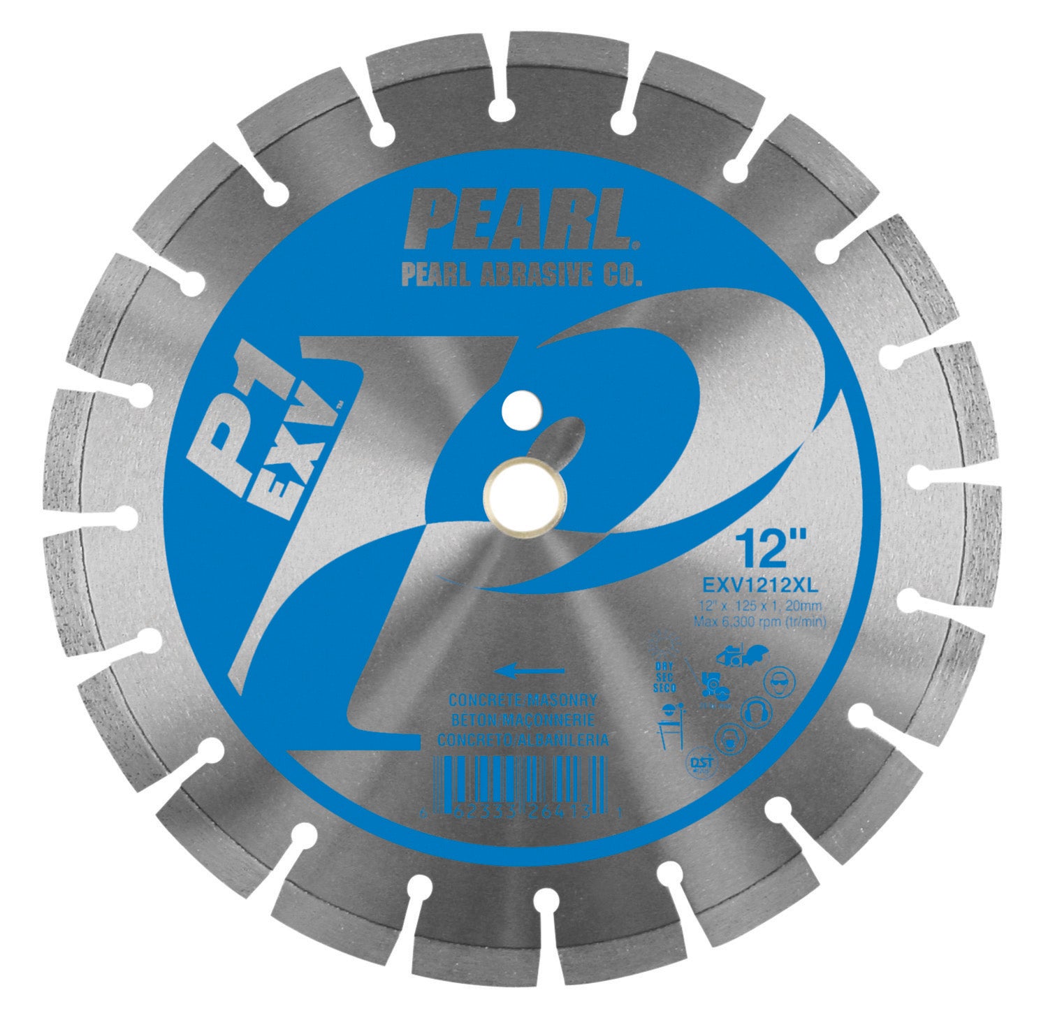 PEARL | Segmented Diamond Blade | Concrete and Masonry | P1 EXV