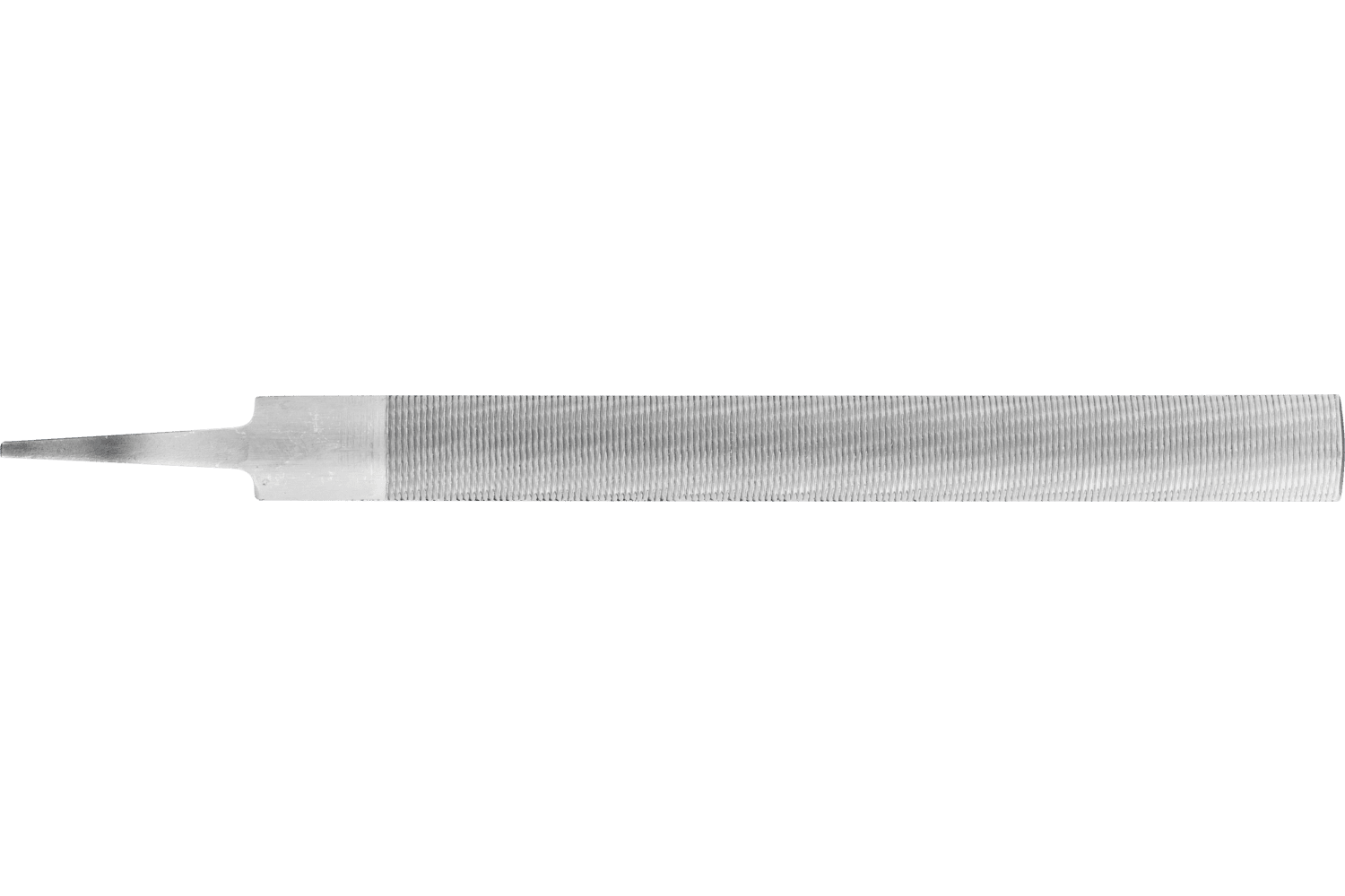 Special file file for aluminium half-round